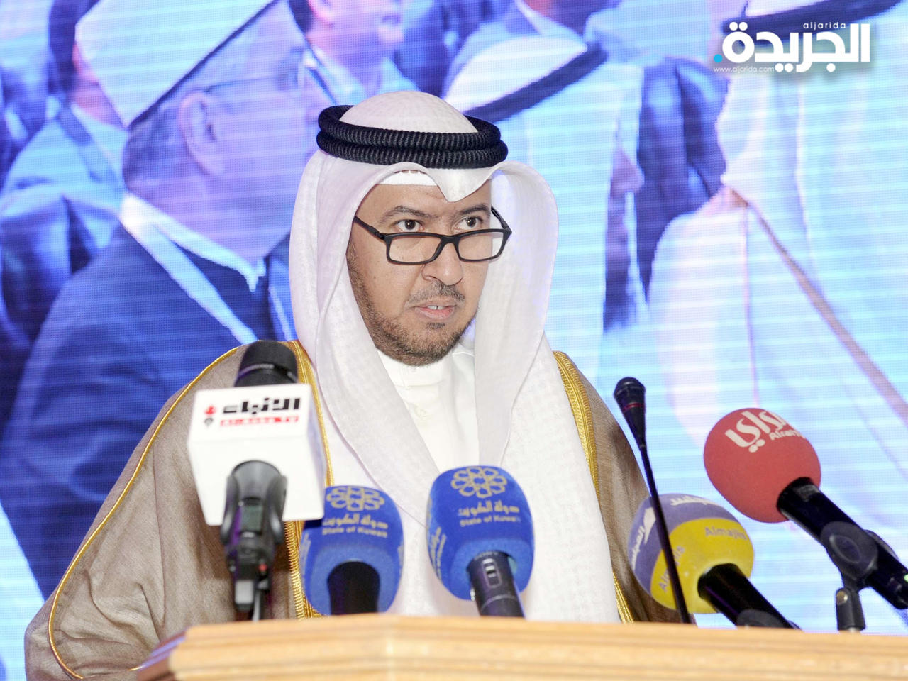 وزير العدل وزير الدولة لشؤون مجلس الأمة المستشار الدكتور فهد العفاسي