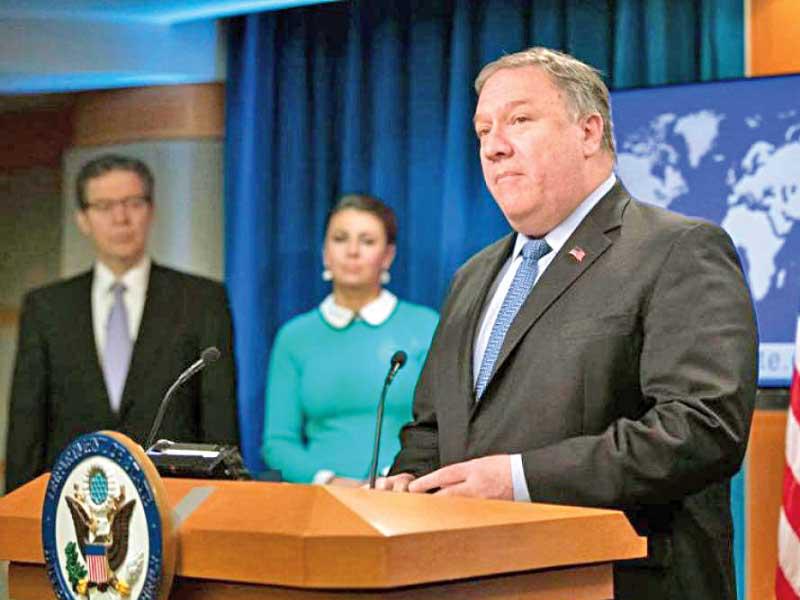 وزير الخارجية الأميركي مايك بومبيو