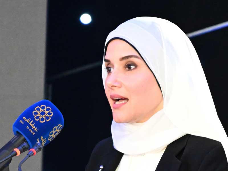 وزيرة الأشغال وزيرة الدولة لشؤون الإسكان جنان بوشهري