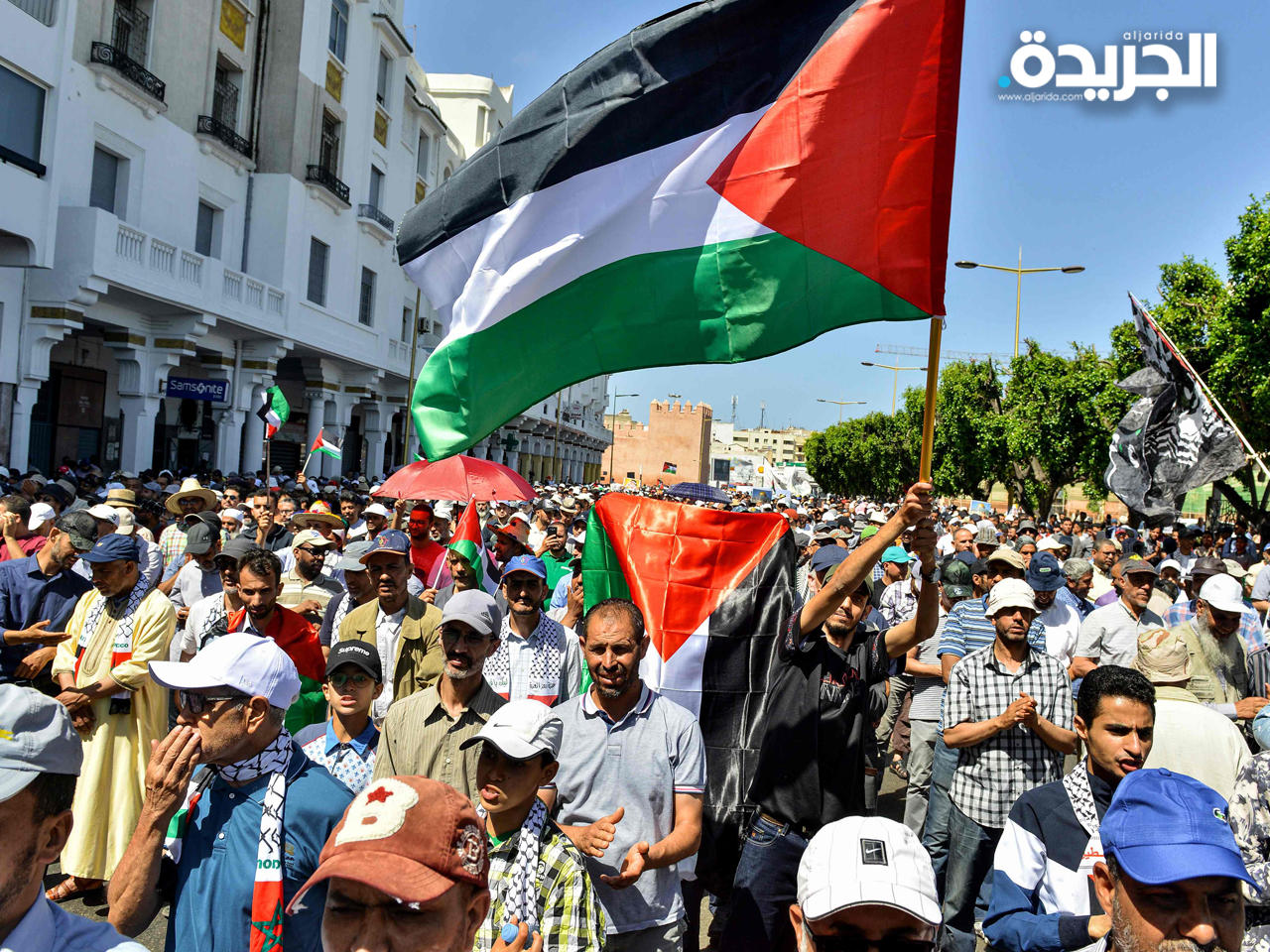 تظاهرات في المغرب ضد ورشة البحرين الإقتصادية