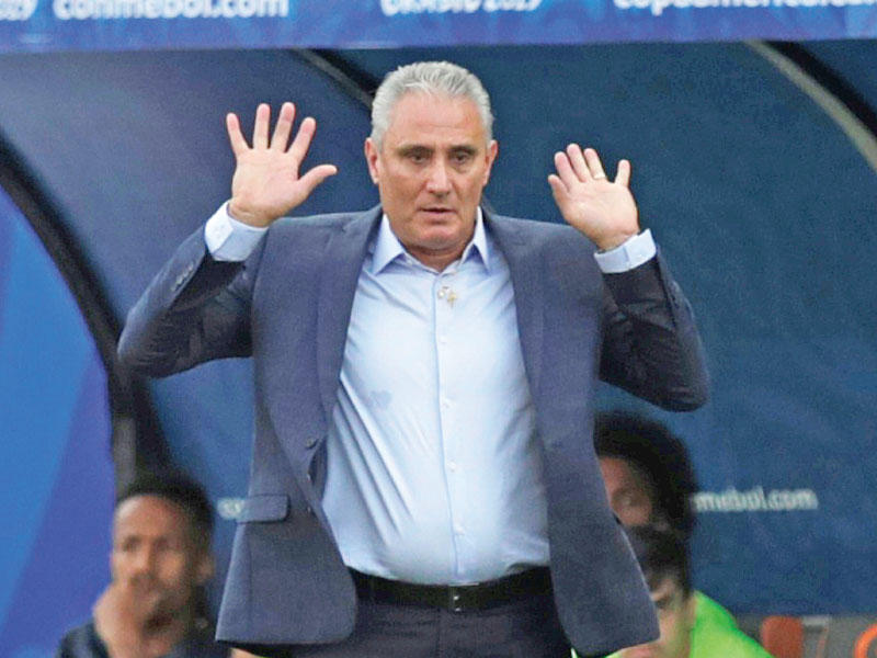 المدير الفني لمنتخب البرازيل، تيتي