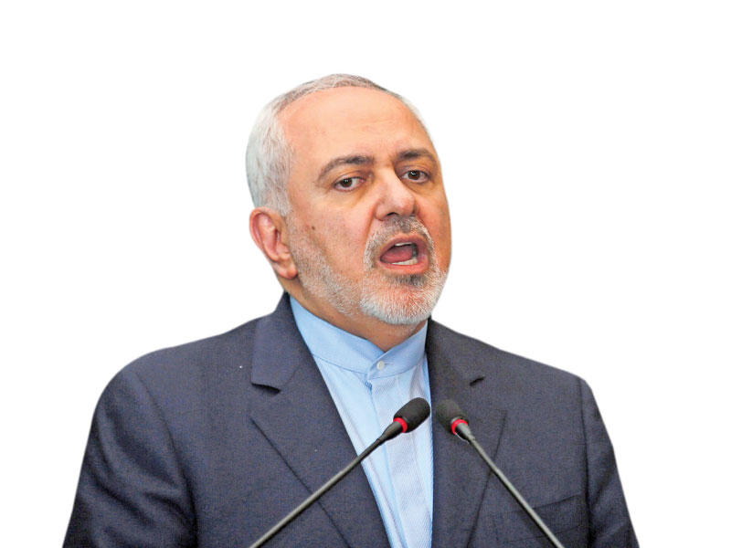  وزير الخارجية الإيراني محمد جواد ظريف 