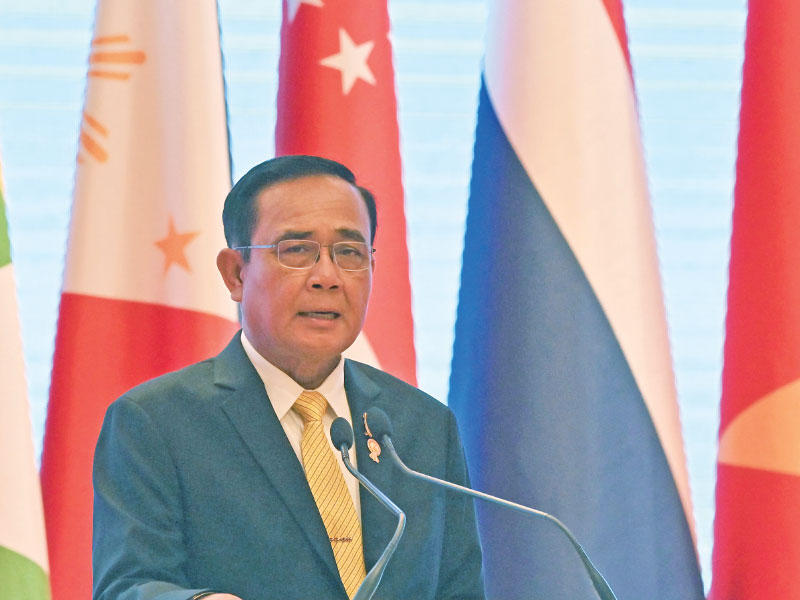 رئيس المجلس العسكري ورئيس الوزراء في تايلند برايوت تشان أوتشا