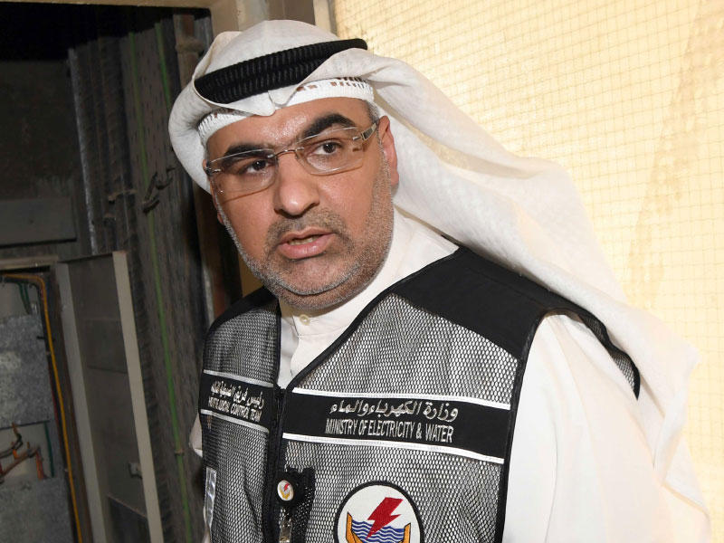 رئيس فريق الضبطية القضائية عدنان دشتي