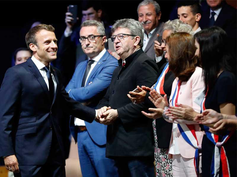 الرئيس الفرنسي إيمانويل ماكرون