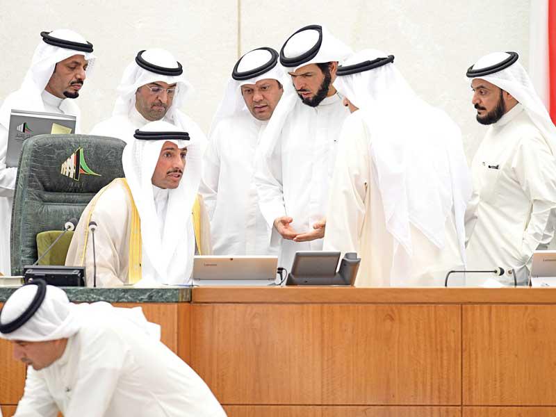 زحمة على منصة الرئاسة