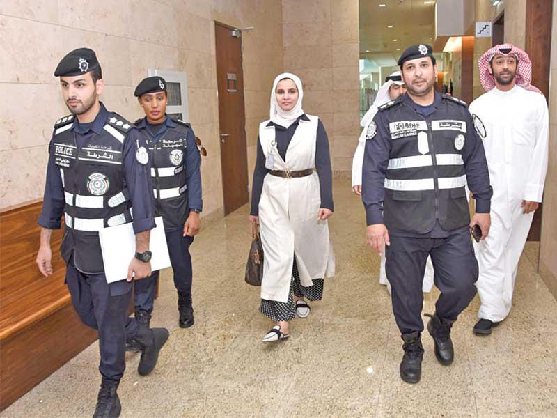 الحميدي وشرطة البيئة خلال الحملة