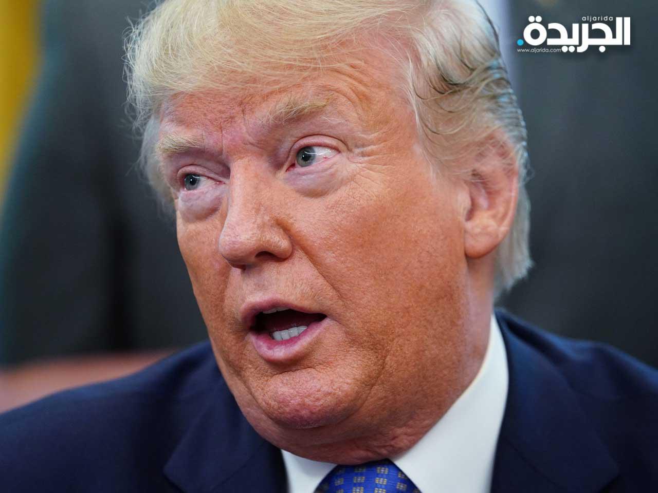  الرئيس الامريكي دونالد ترامب 