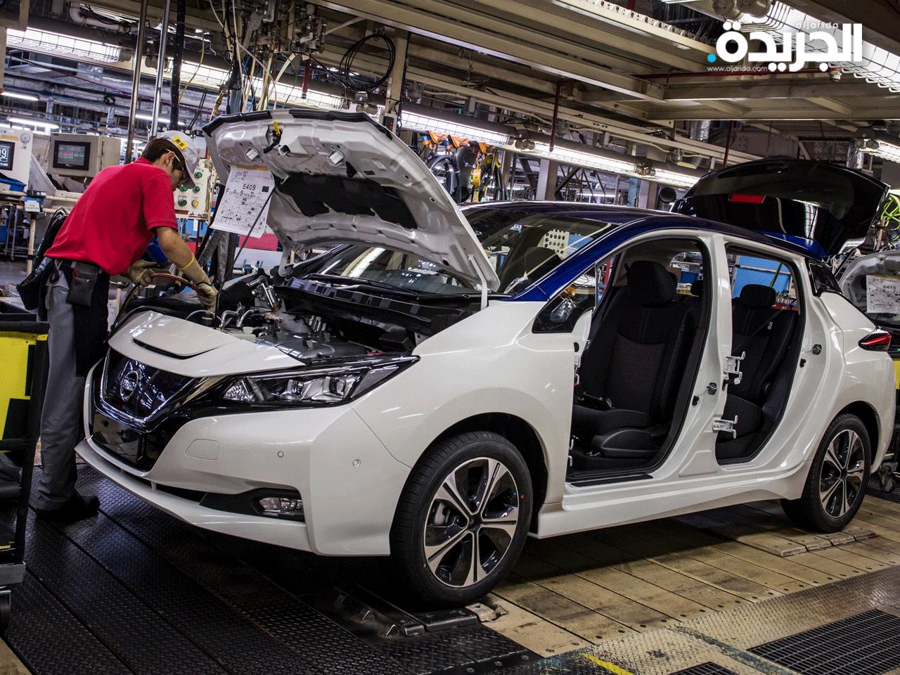 مصنع نيسان في اليابان