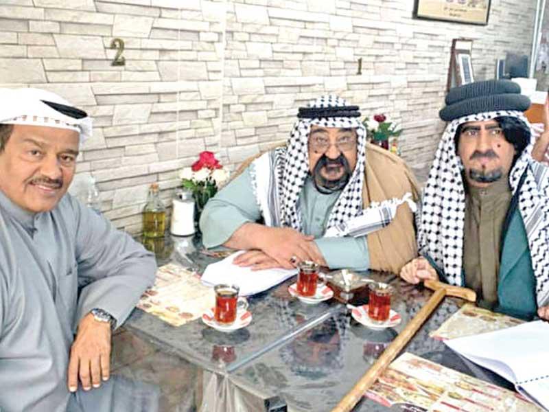 الثلاثي أحمد جوهر وعبدالرحمن العقل وخالد العجيرب