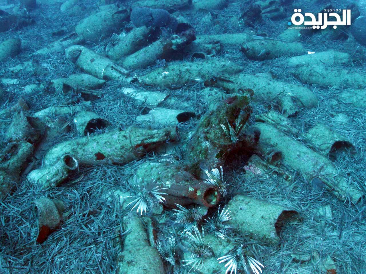 حطام السفينة ، قبالة ساحل بروتاراس ، قبرص