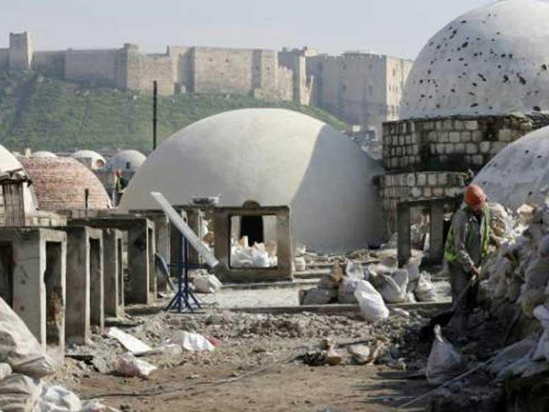 من الآثار التي تحتاج إلى ترميم في سورية 