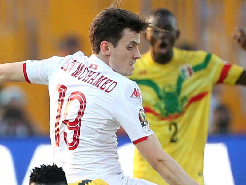  الظهير الأيسر لمنتخب تونس أيمن بن محمد