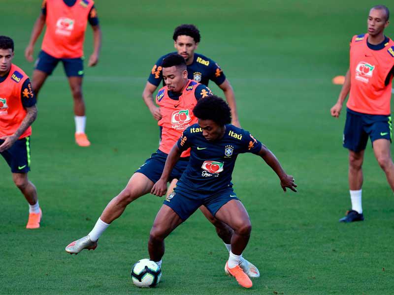 من تدريبات منتخب الأرجنتين