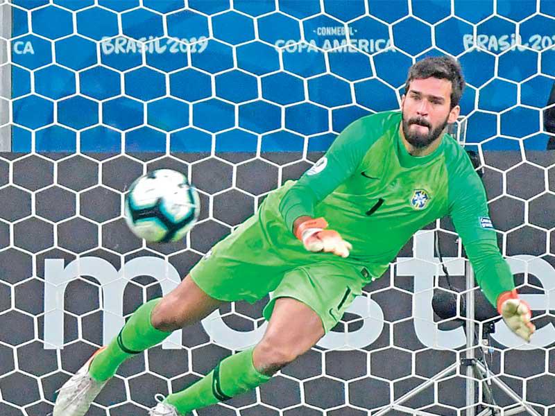 أليسون حارس مرمى البرازيل