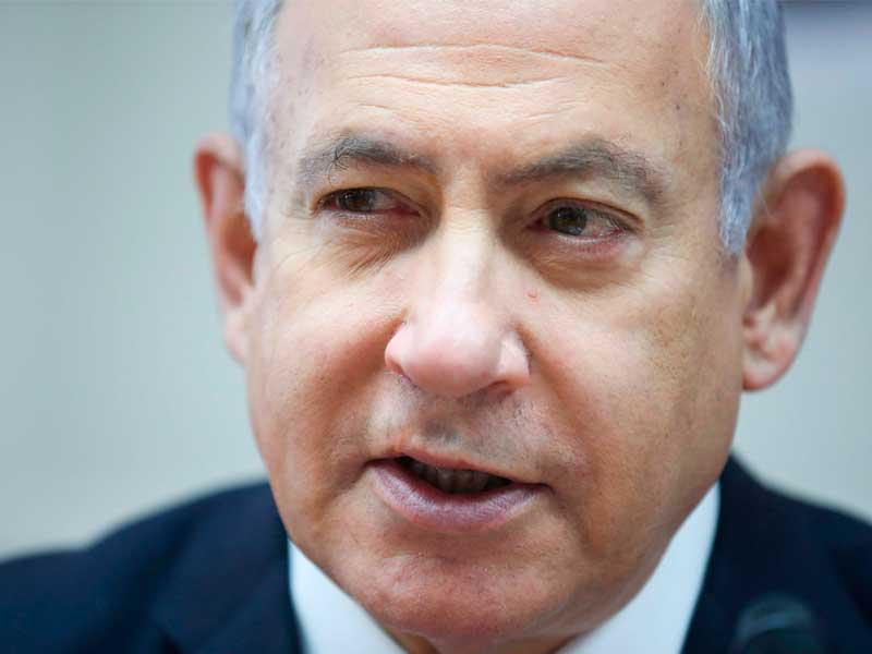  رئيس الوزراء الإسرائيلي  بنيامين نتنياهو 