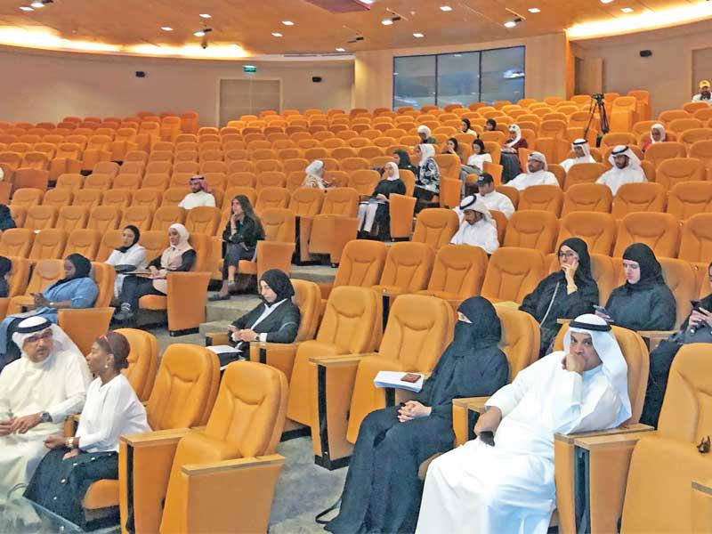 جانب من اليوم الوظيفي 