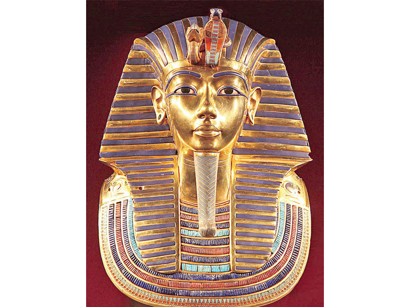 منحوتة للفرعون اليافع توت عنخ آمون