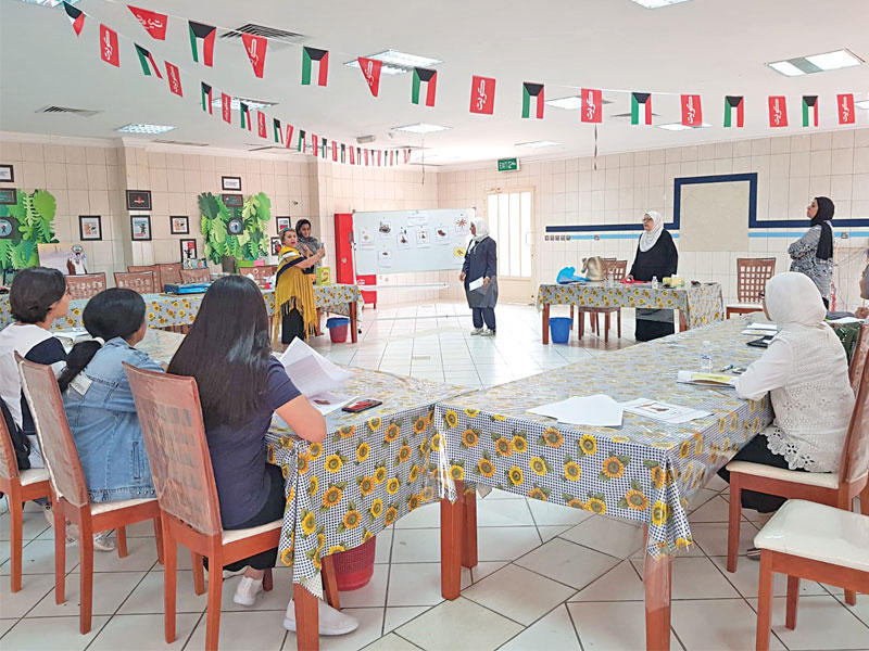 جانب من  لقاء المرشدات