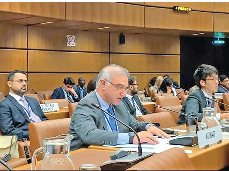 مدير الهيئة العامة للصناعة خلال أعمال الدورة الـ 47 لمجلس التنمية الصناعية