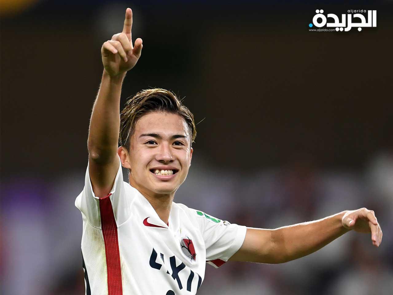 لاعب الوسط الياباني ، هيروكي آبي