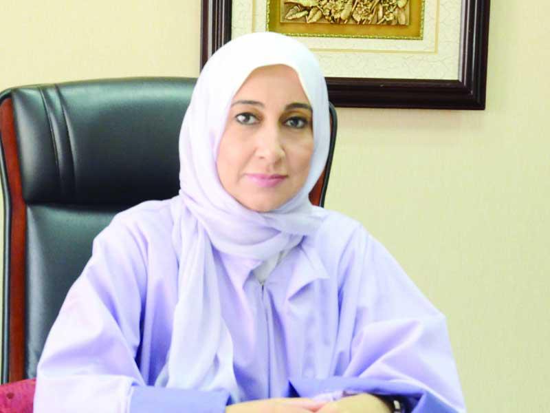 مديرة إدارة الرعاية الاجتماعية في الهيئة، تماضر العمر