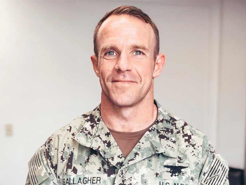  قائد العمليات البحرية الخاصة الأميركي إدوارد جالاجر