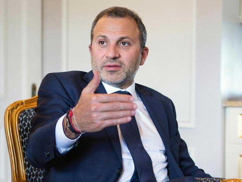 وزير الخارجية اللبناني ​جبران باسيل​