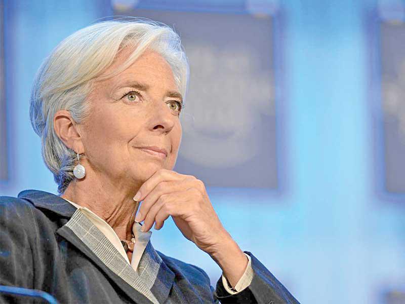رئيسة البنك المركزي الأوروبي الفرنسية «كريستين لاغارد» 