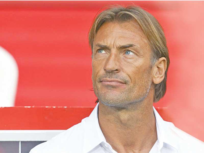 هيرفي رينارد المدير الفني لمنتخب المغرب