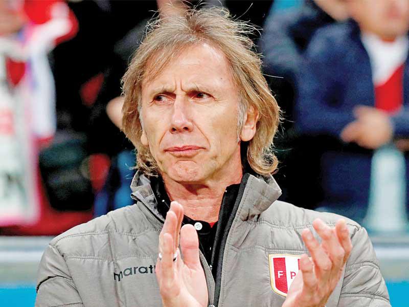 مدرب البيرو، الأرجنتيني ريكاردو جاريكا