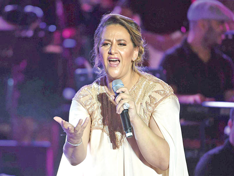 الفنانة التونسية أمينة فاخت