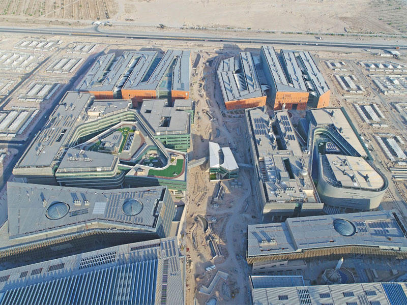 صورة جوية للمدينة الجامعية