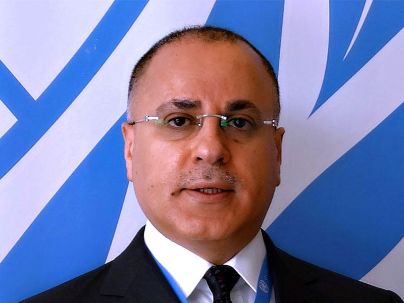 مندوب الكويت الدائم لدى الأمم المتحدة والمنظمات الدولية الأخرى في جنيف السفير جمال الغنيم