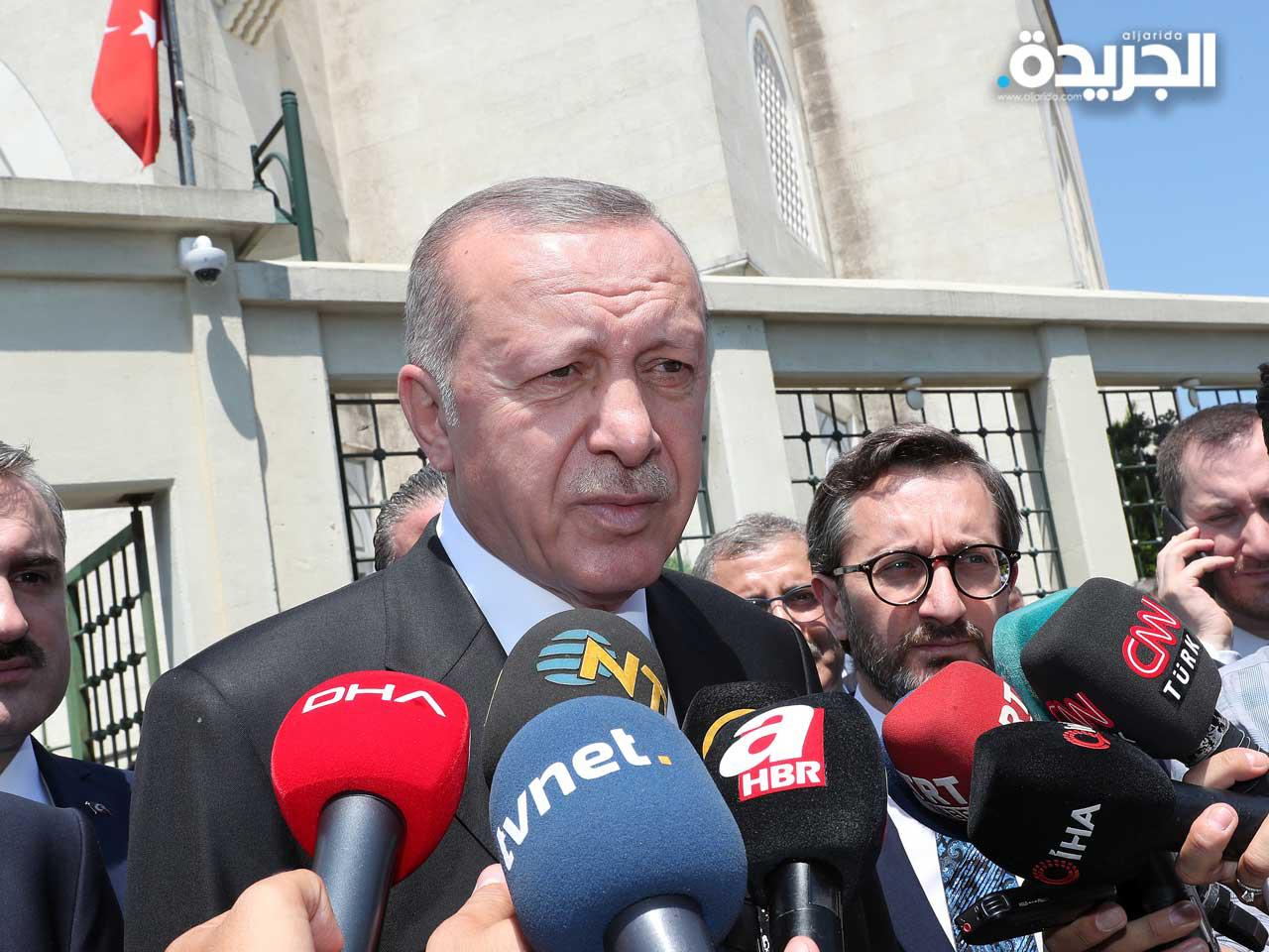  الرئيس التركي رجب طيب أردوغان