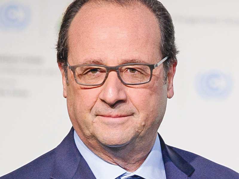  الرئيس الفرنسي السابق فرانسوا هولاند