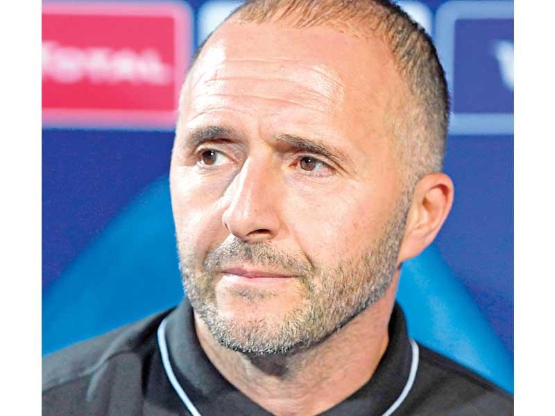  مدرب منتخب الجزائر جمال بلماضي