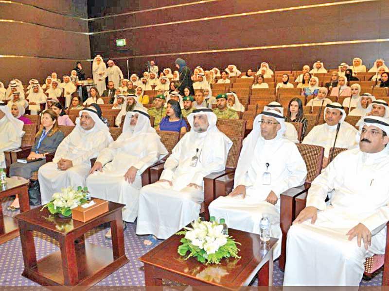 الصرعاوي خلال احتفال تدشين مشروع «بصمة رقابي»