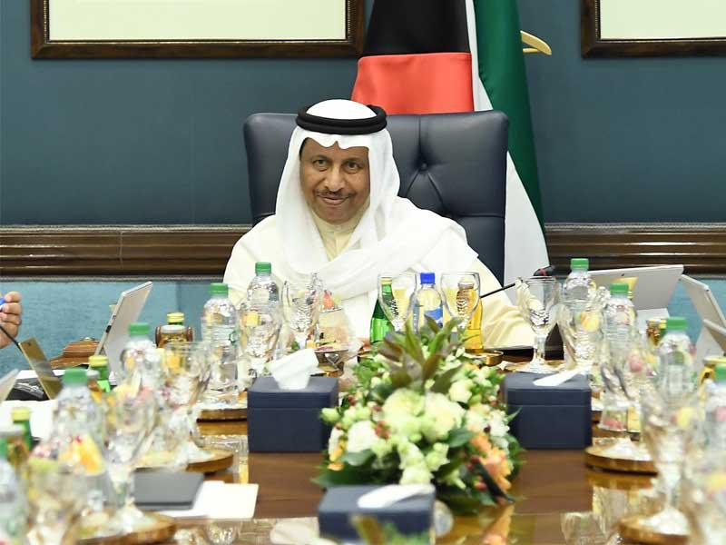  رئيس مجلس الوزراء الشيخ جابر المبارك