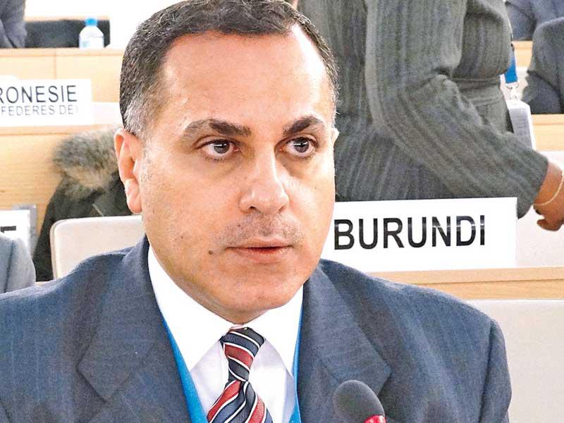 مندوب الكويت الدائم لدى الأمم المتحدة والمنظمات الدولية الأخرى في جنيف السفير جمال الغنيم