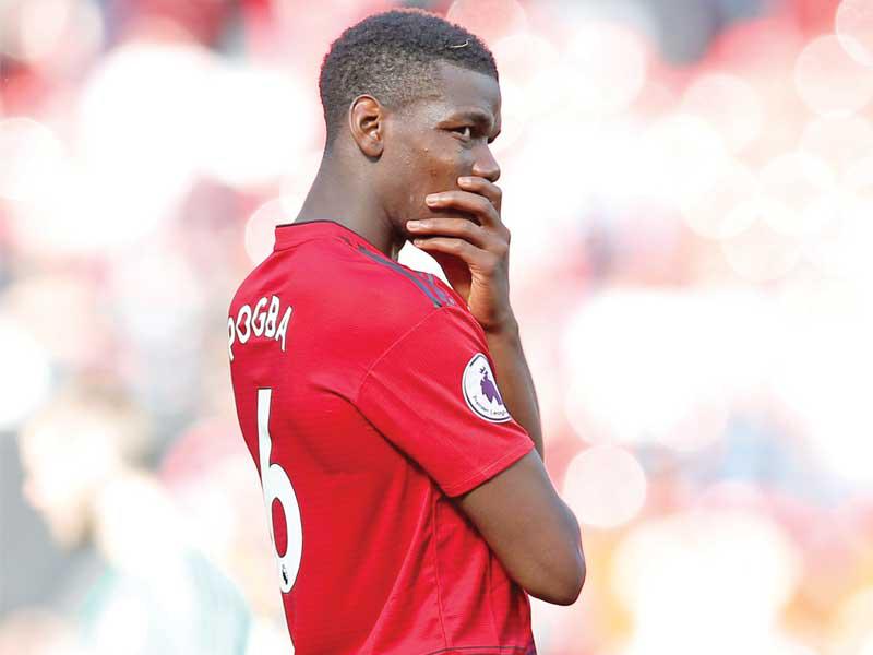 لاعب الوسط الفرنسي بول بوغبا