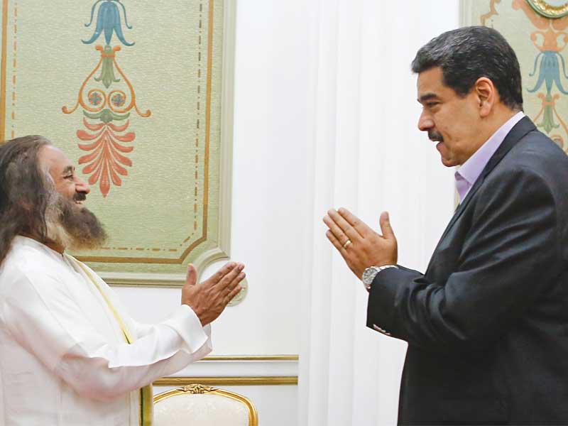  الرئيس الفنزويلي نيكولاس مادورو