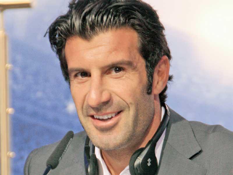 البرتغالي لويس فيغو، نجم ريال مدريد السابق