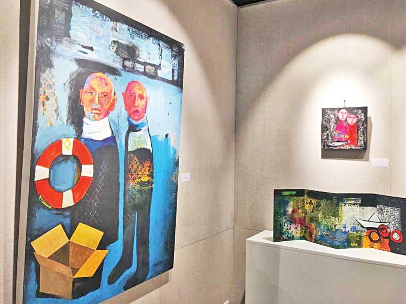 من أجواء المعرض