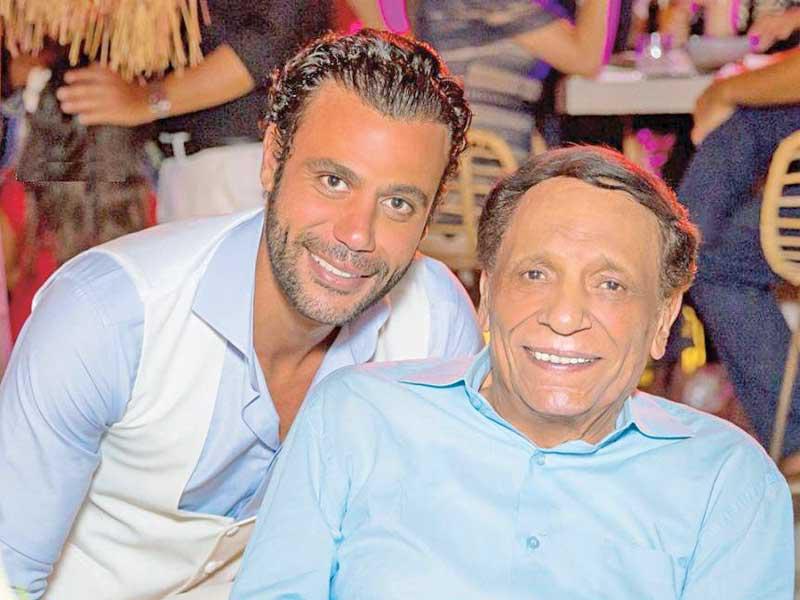 عادل إمام وابنه