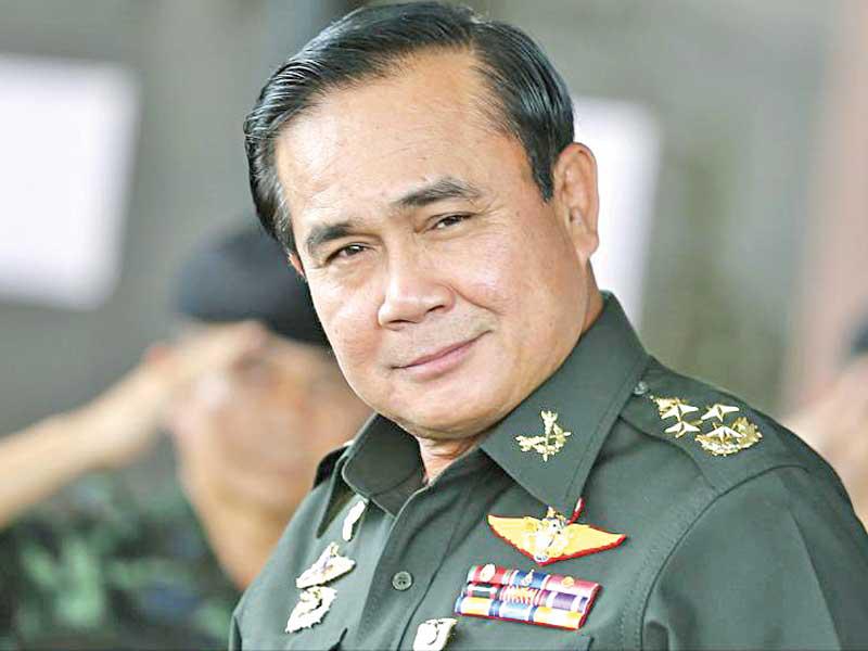  رئيس المجلس العسكري التايلندي برايوث تشان