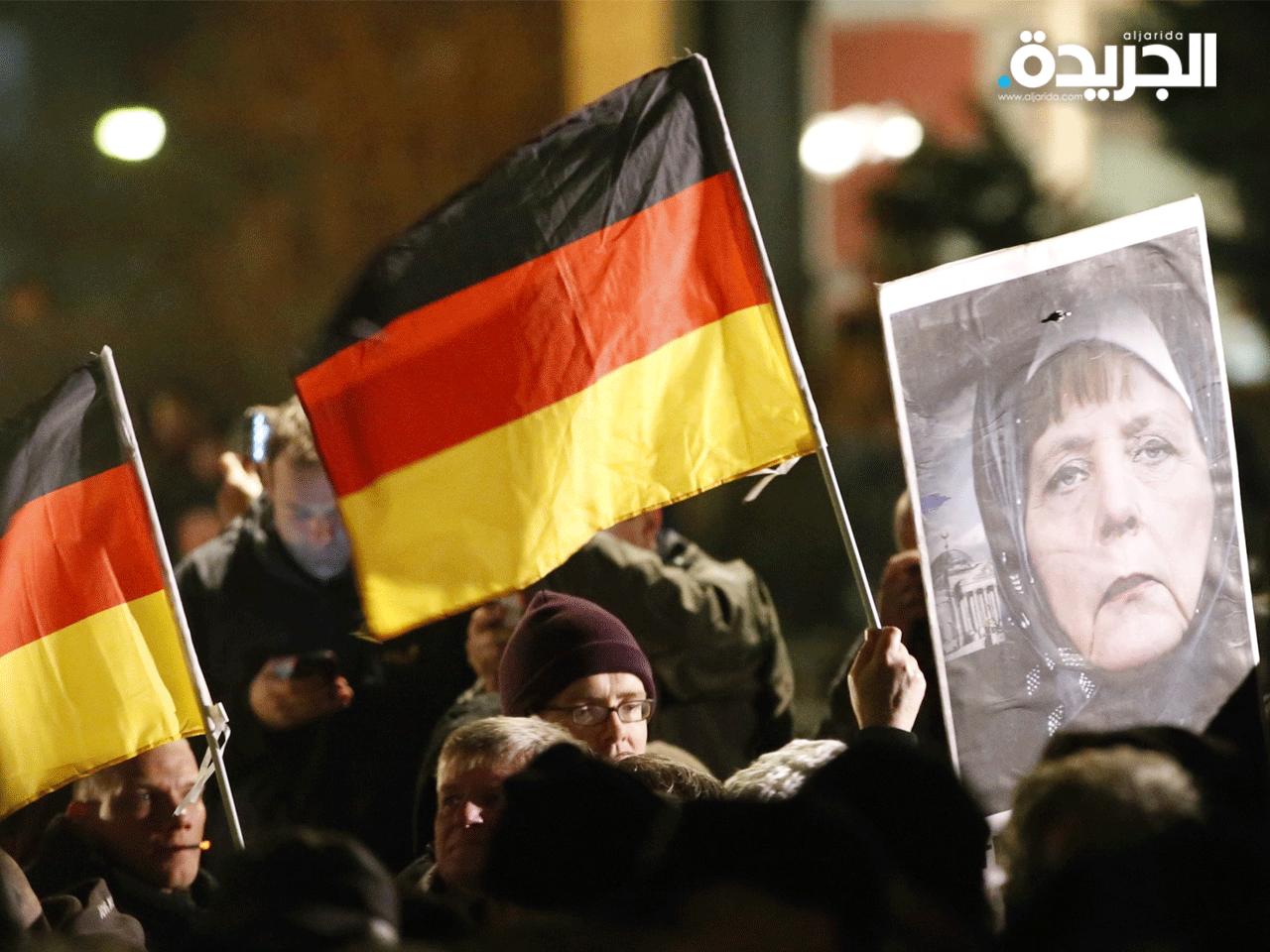 احدى تظاهرات اليمين المتطرف السابقة