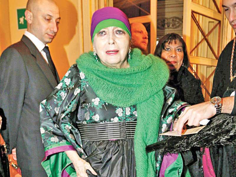 الممثلة الإيطالية فالانتينا كورتس