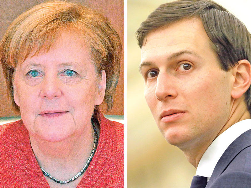 غاريد كوشنر  - أنجيلا ميركلn