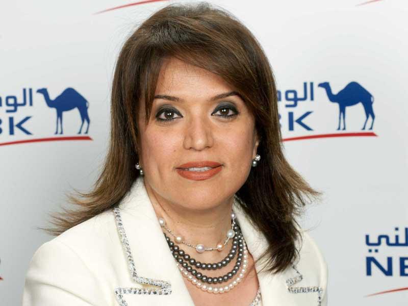 نائبة الرئيس التنفيذي لمجموعة بنك الكويت الوطني شيخة البحر